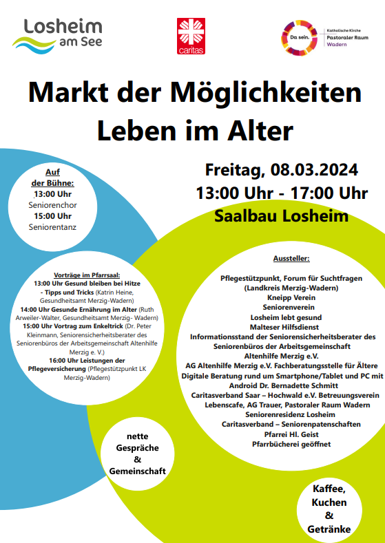 Plakat Markt der Möglichkeiten Losheim