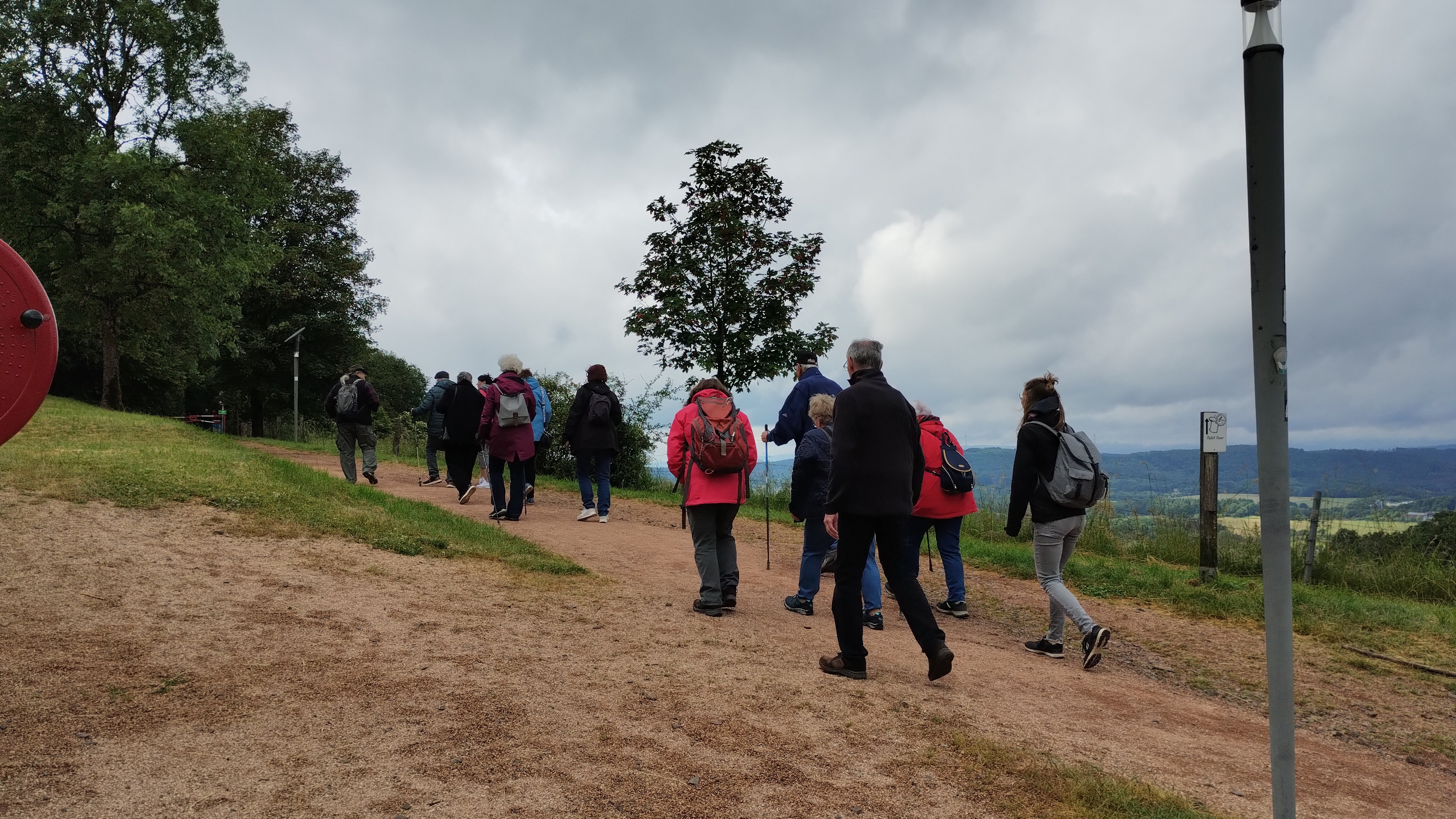 Die Wanderung beginnt