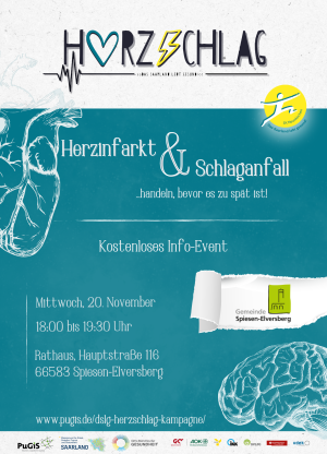 HerzSchlag Spiesen-Elversberg - Infoevent zur Herzinfarkt- & Schlaganfallprävention